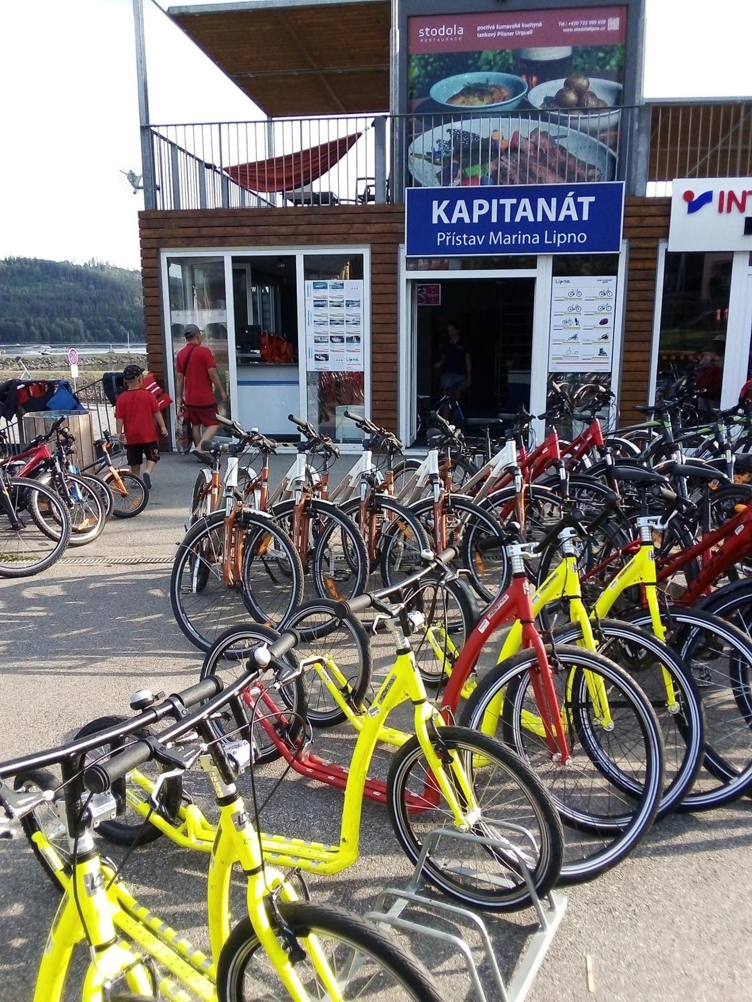 Apartman U Lipna, Pro Cyklisty, Motorkare Frymburk Esterno foto